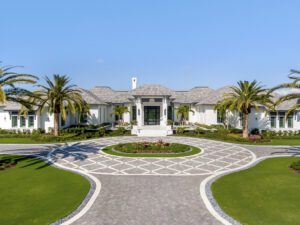 Gulfshore Homes - Talis Park- Modern Coastal Home - Exterior